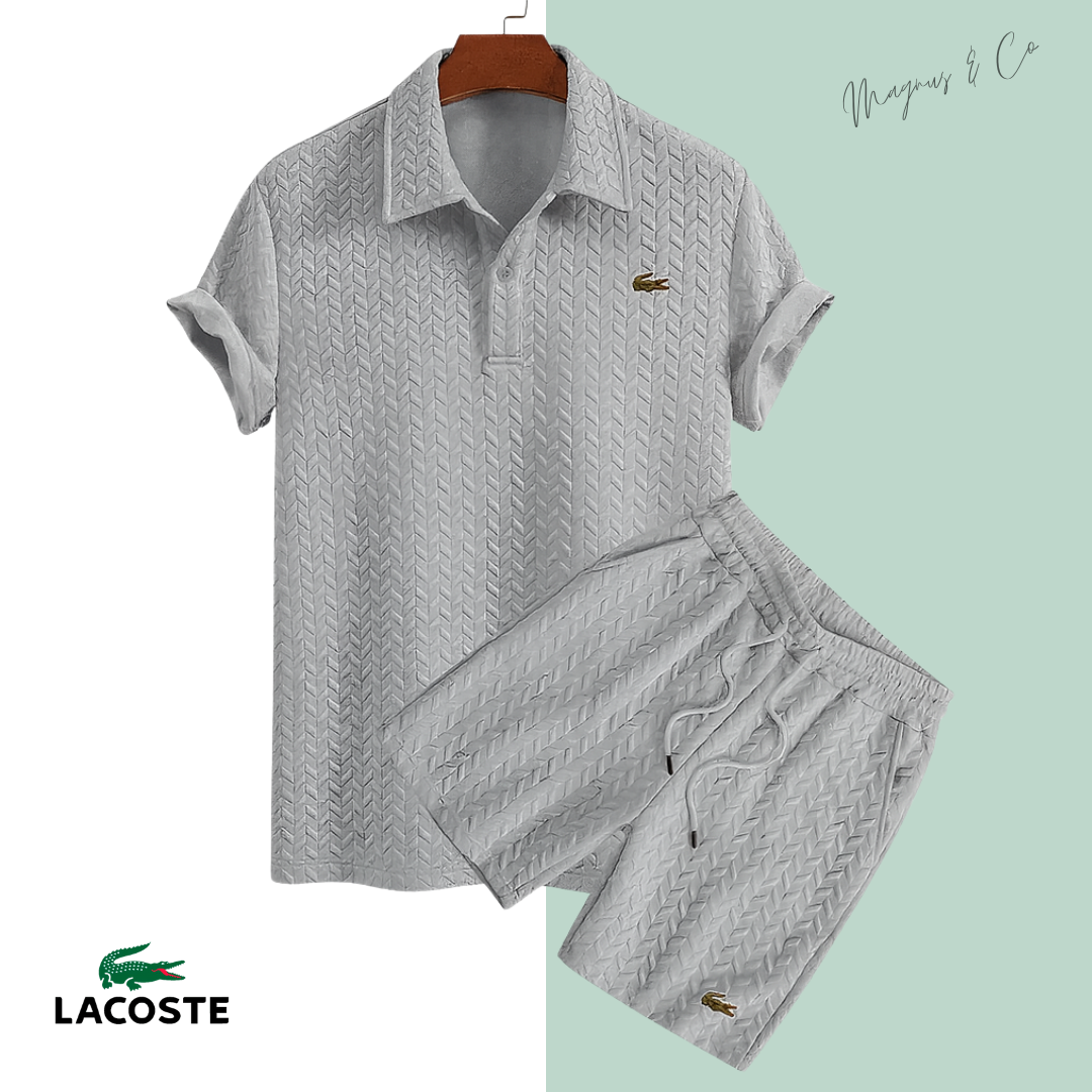 LACOSTE | Premium Polo & Shorts Set – Limited Edition