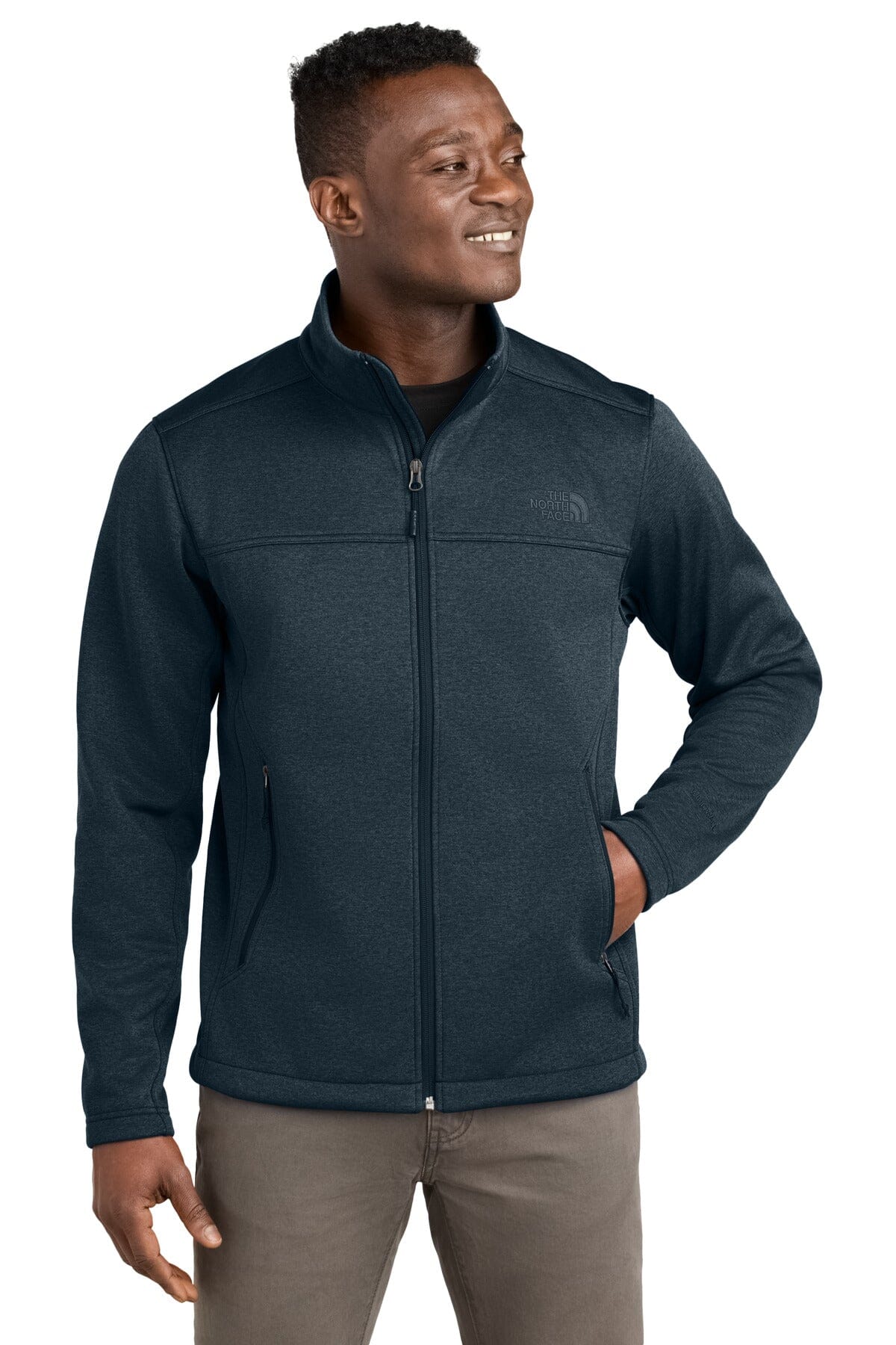 Veste Soft Shell Ridgewall avec logo TNF® sur la poitrine NFOA88D5