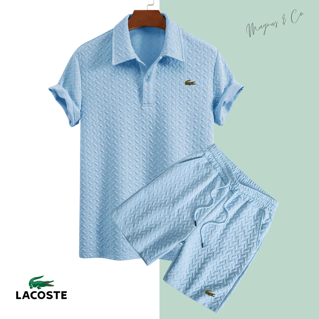 LACOSTE | Premium Polo & Shorts Set – Limited Edition