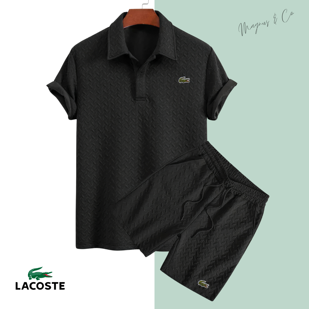 LACOSTE | Premium Polo & Shorts Set – Limited Edition