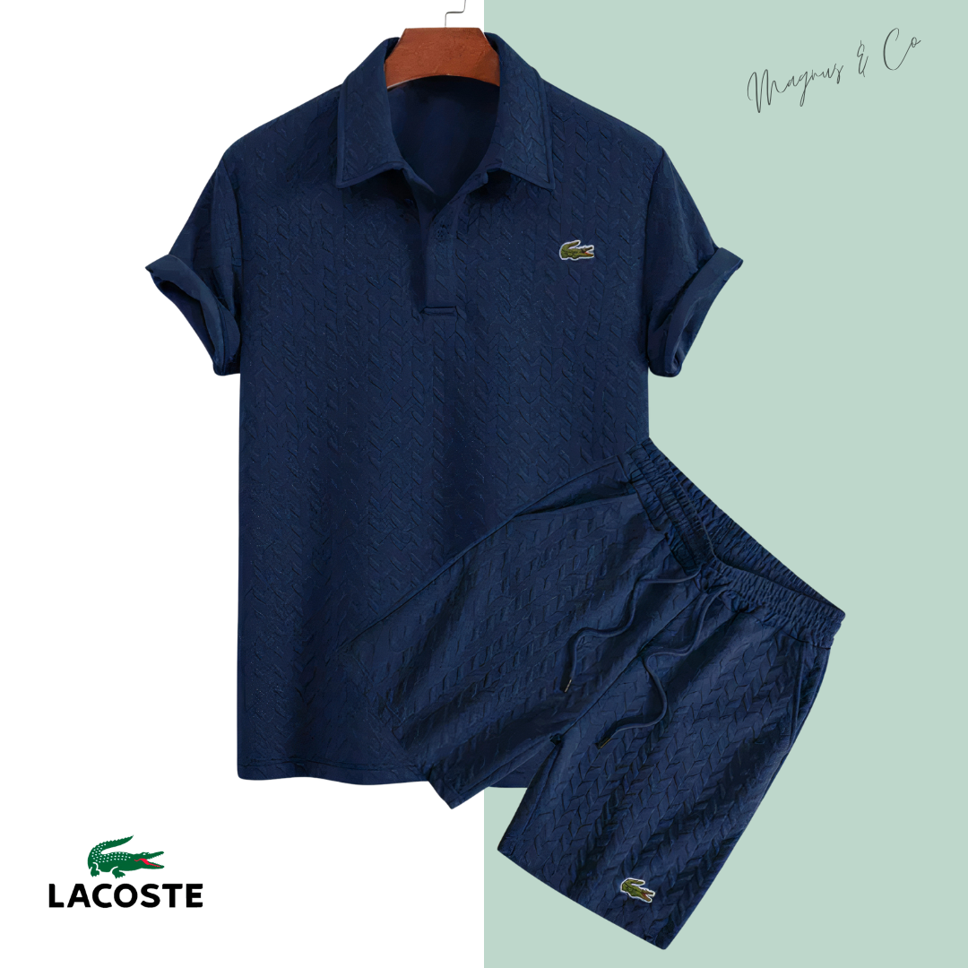 LACOSTE | Premium Polo & Shorts Set – Limited Edition