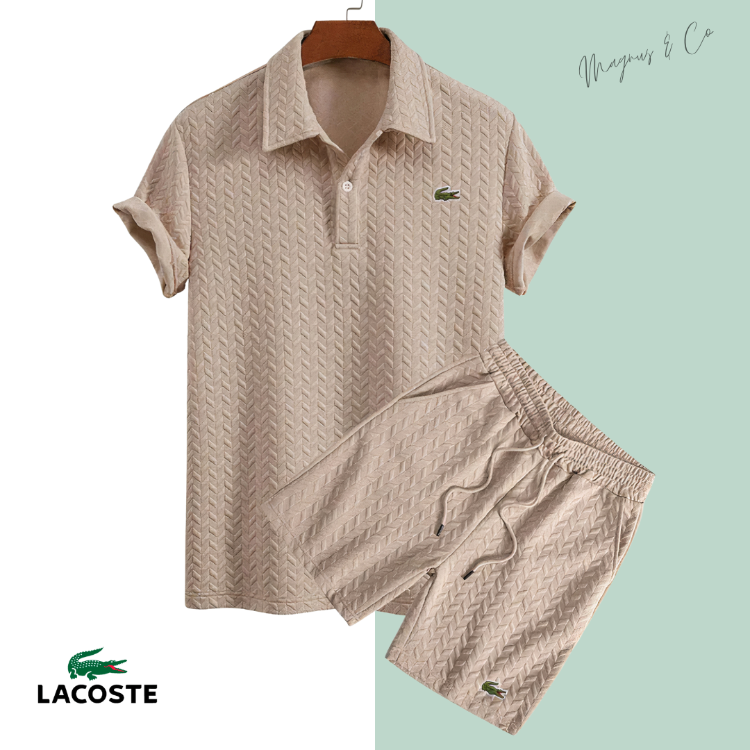LACOSTE | Premium Polo & Shorts Set – Limited Edition