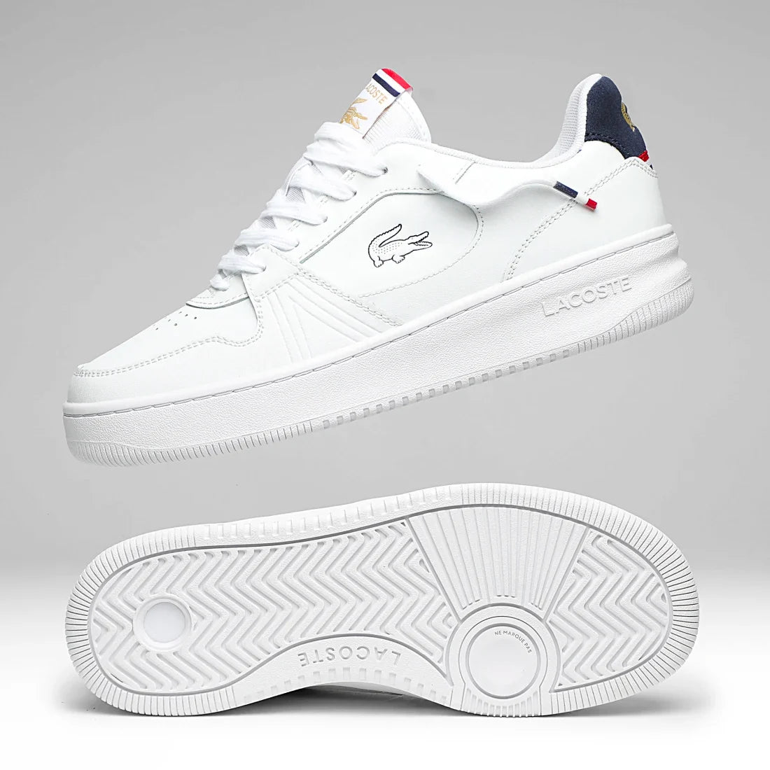 Lacoste L001 Set 225 White Navy Red