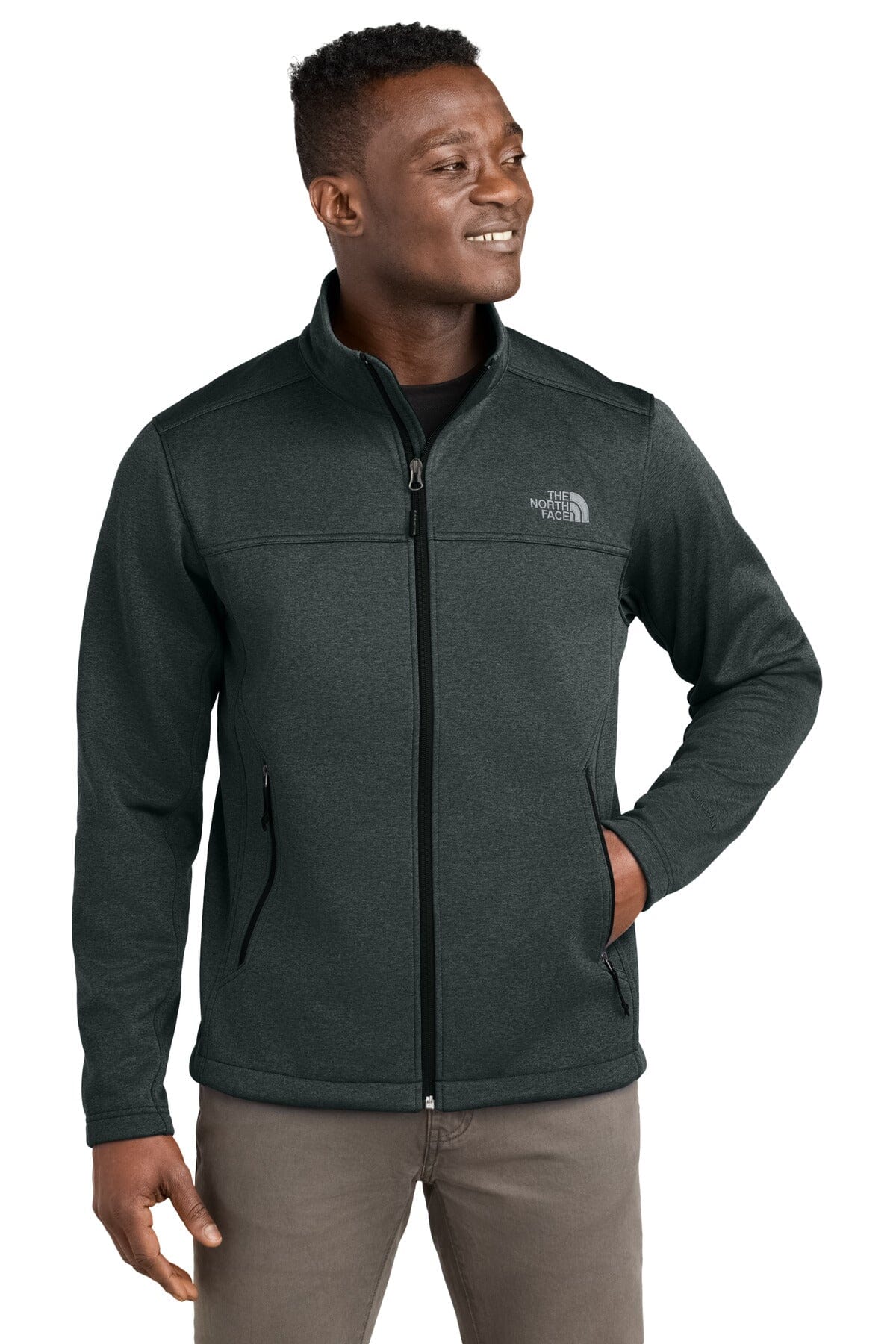 Veste Soft Shell Ridgewall avec logo TNF® sur la poitrine NFOA88D5